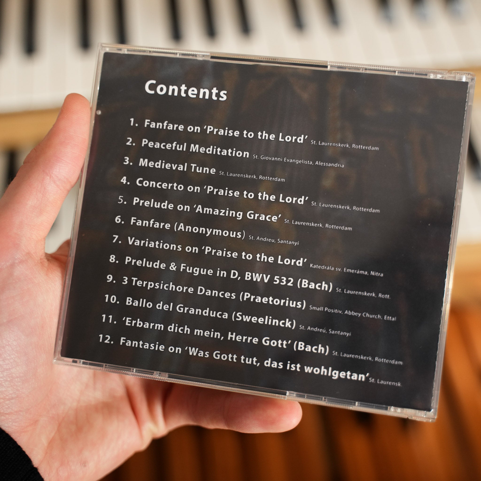 Organ CD: 'Around the Organ World 2' - Paul Fey