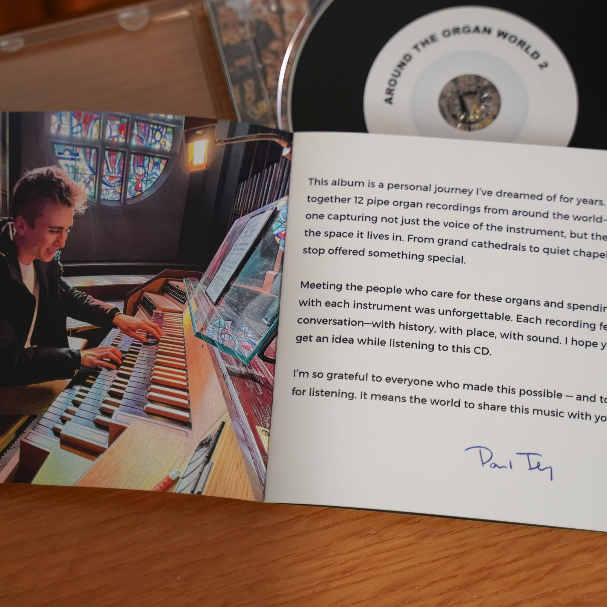 Organ CD: 'Around the Organ World 2' - Paul Fey