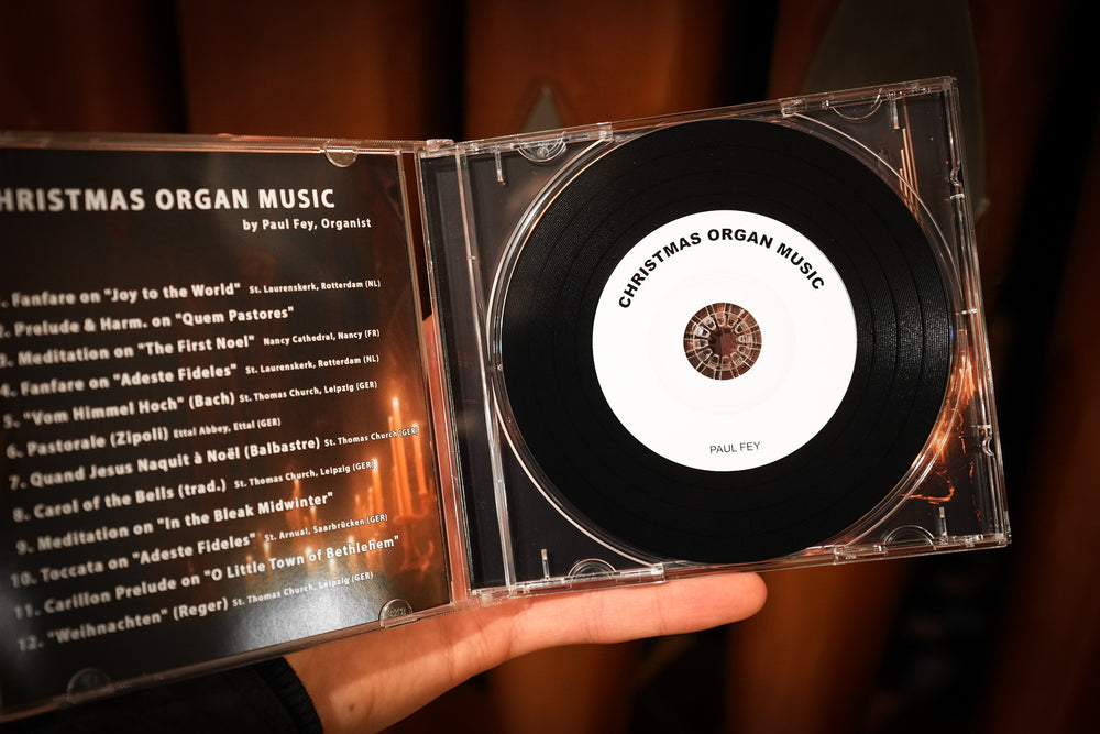 Christmas Organ Music CD Album - Pipe Organ Music - Paul Fey