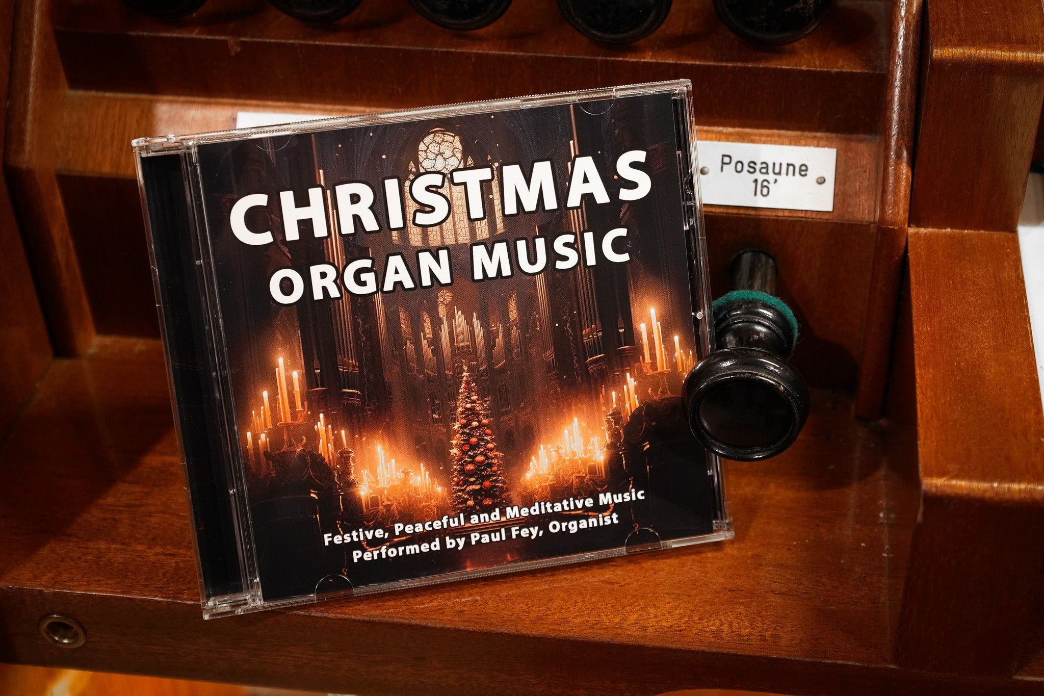 Christmas Organ Music CD Album - Pipe Organ Music - Paul Fey