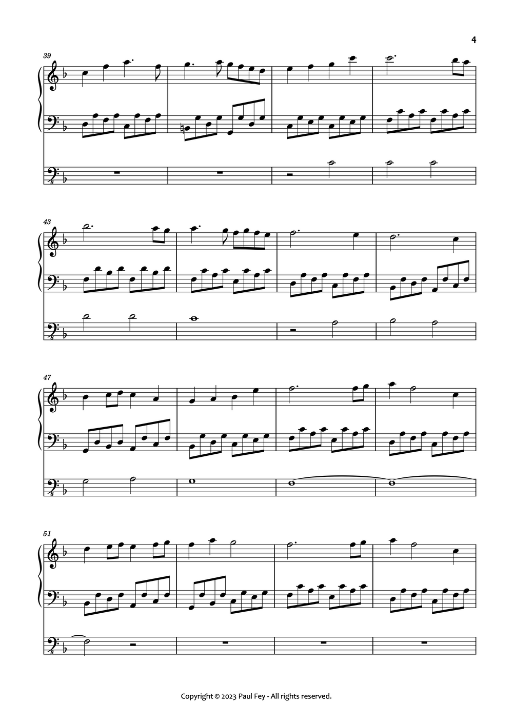 FANTASIE NUNDANKEN DUTCH sheet music page 4