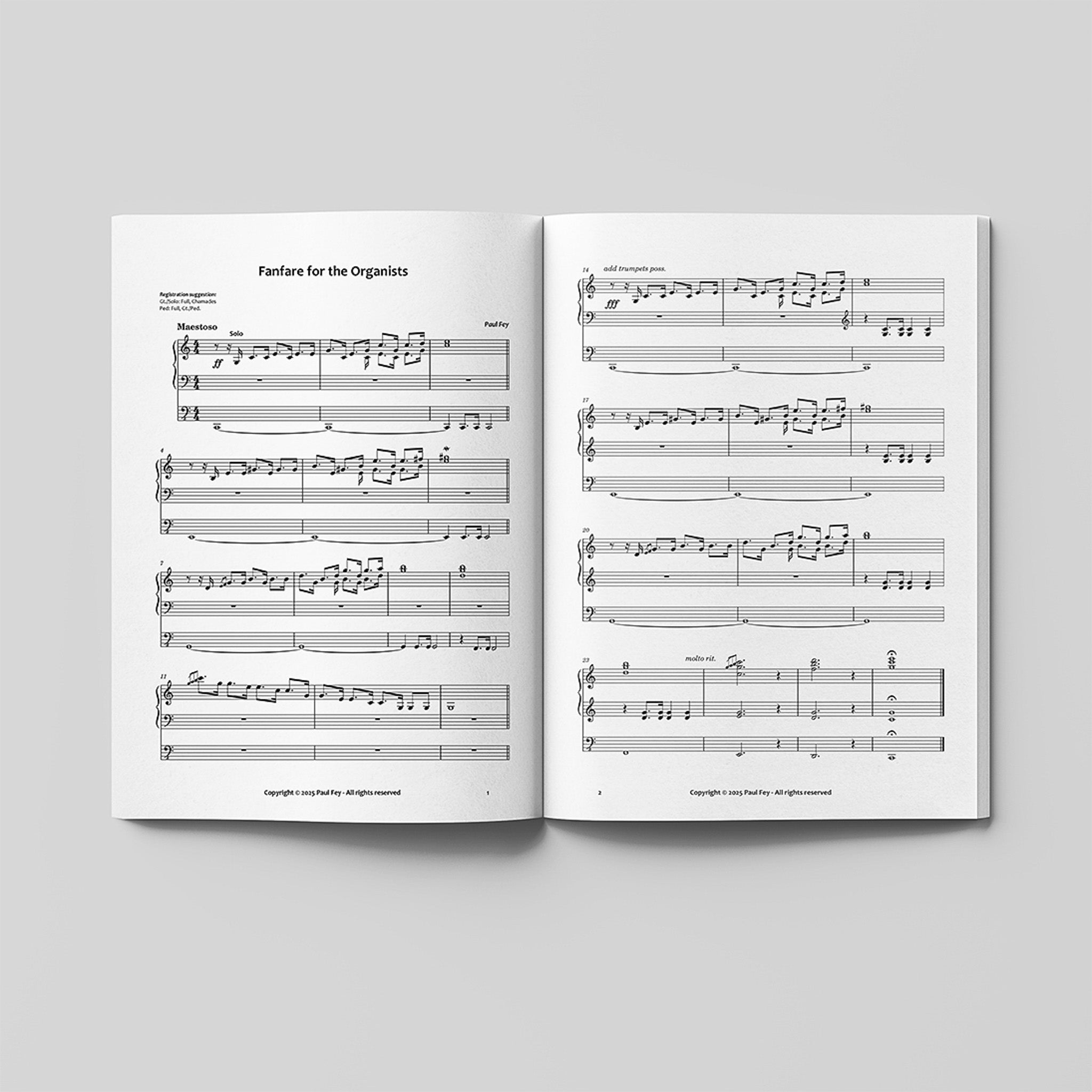 Offenes Notenbuch – Einblick in den Inhalt