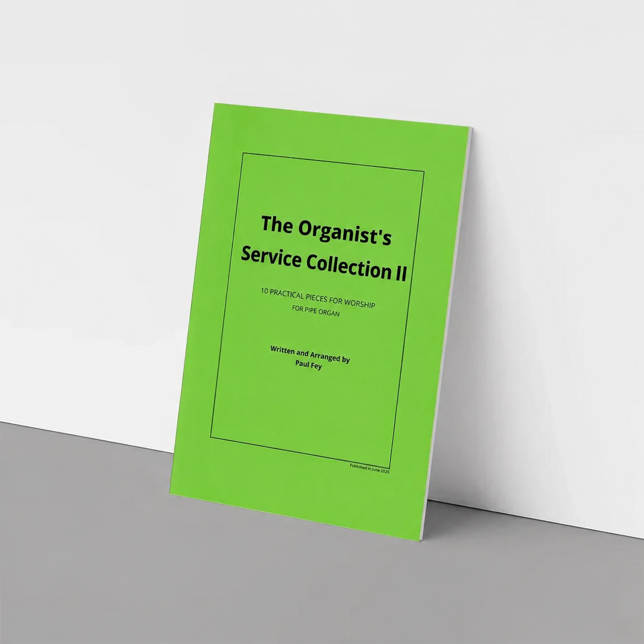 The Organist's Service Collection II printed book