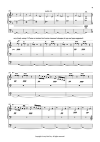 Fantasie on 'simple gifts' (Sheet Music) - music for Organ by paul fey organist.