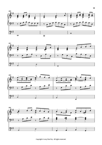 Organ Sheet Music by Paul Fey Organist 