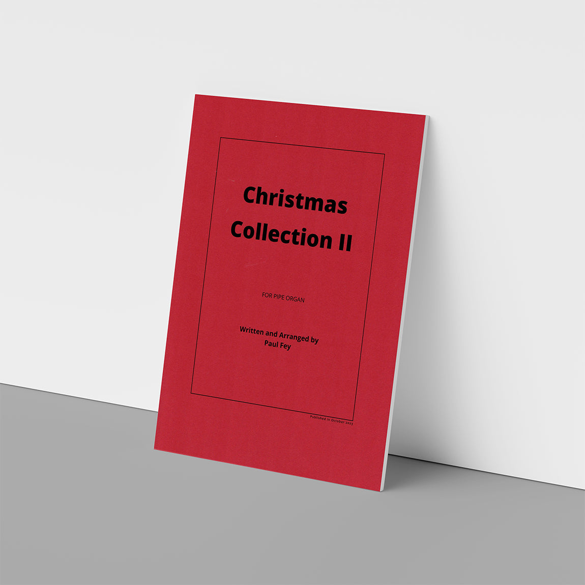 Christmas Collection II - Sheet Music Book for Organ | Paul Fey