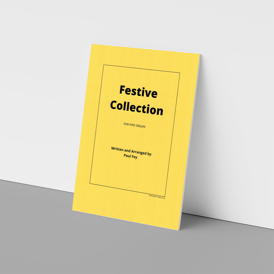 Book - standing side view