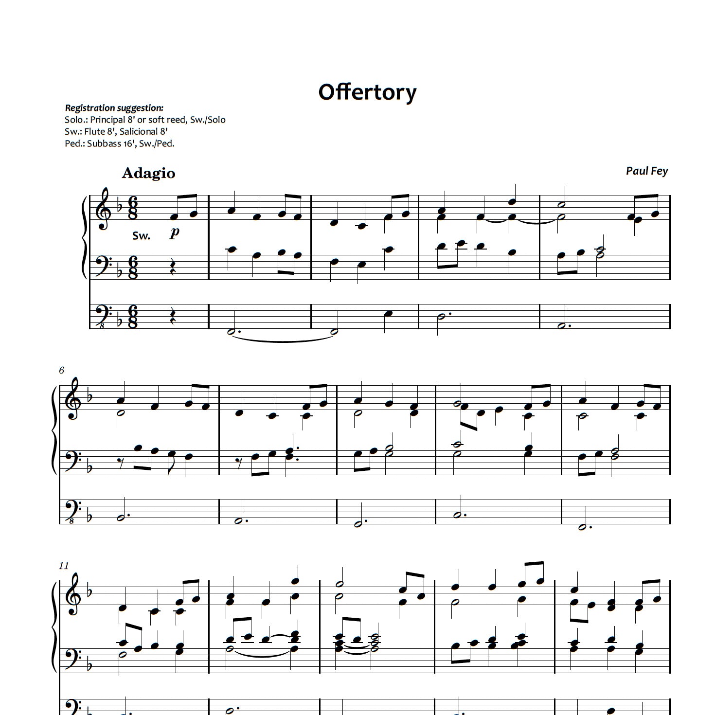 The Organist's Service Collection