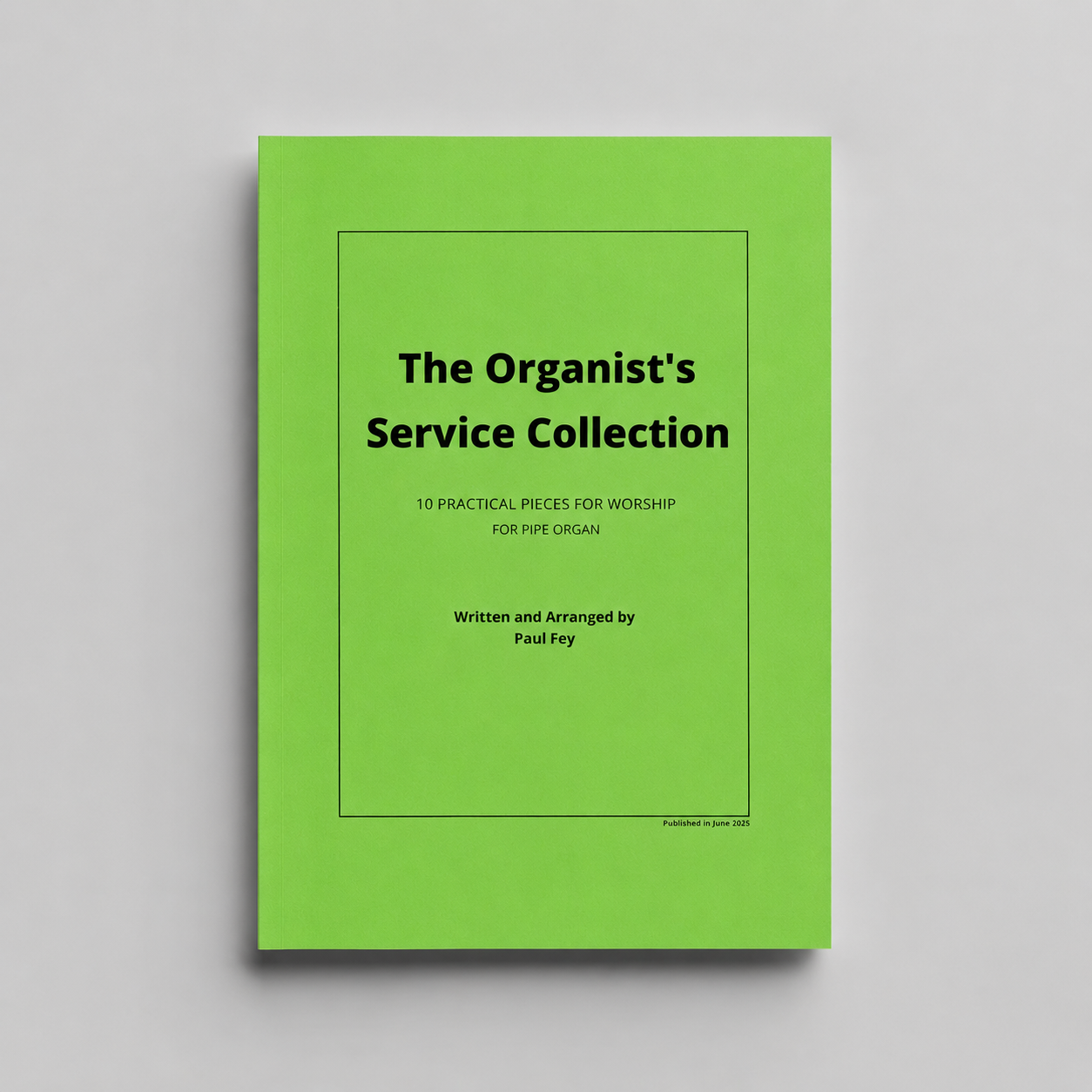 The Organist’s Service Collection cover front