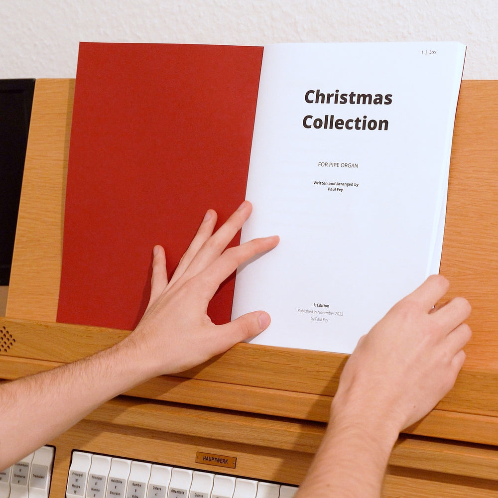 Christmas Collection Music Book printed 