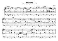 Meditation on "Jesus, Keep Me Near the Cross" (Sheet Music) - Music for Pipe Organ by the Paul Fey Organist 