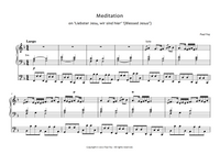Meditation on "Liebster Jesu" (Sheet Music) - Music for Pipe Organ