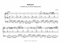 Meditation on "Liebster Jesu" (Sheet Music) - Music for  Pipe Organ by Paul Fey