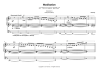 Meditation on "Veni Creator Spiritus" (Sheet Music) - Pipe Organ Music by Paul Fey