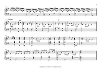Music sheet guide by for Pipe Organ by Paul Fey
