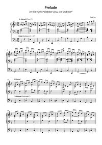 Prelude on "Liebster Jesu" (Sheet Music) - Music for Organ