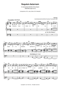Requiem Aeternam" for Organ (Sheet Music) - Pipe Organ Music by Paul Fey