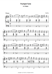 Trumpet Fanfare for Organ (Sheet Music) - Music for Organ by Paul Fey