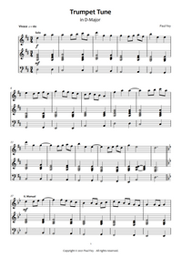 Trumpet Tune III (Sheet Music) - Music for Organ by Paul Fey